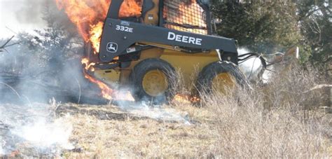 skid steer fire|skid steer fire fix.